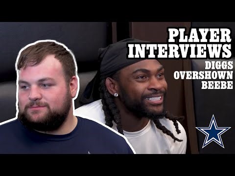 Cowboys Players on Sunday Night Matchup vs Vikings | Player Interviews