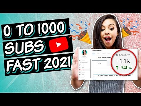 How To Gain Your First 1000 YouTube Subscribers FAST In 2021 (5 Tips That I Used)