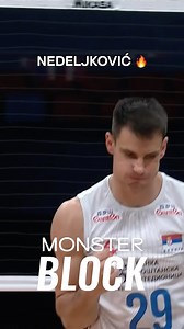 GHOSTED 🤯🔥 Jan Firlej didn’t see Nedeljković coming 👀🧱! 🏐 #Volleyball #VNL2025 #BePartOfTheGame | Volleyball Nations League