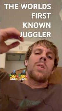 First known juggler in history 🤹 ⚽️🏀 #jugglers #history #jugglingballs #historyfacts #didyouknow
