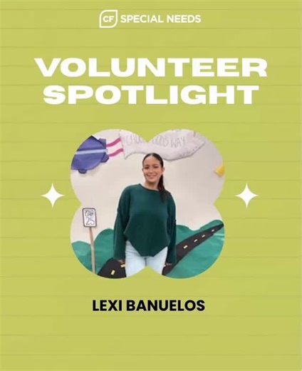 🌟 Volunteer Spotlight: Lexi Banuelos! 🌟 This week, we are thrilled to highlight Lexi Banuelos, one of our incredible student leaders! Lexi has been serving in Kids Ministry since she was an LIT (Leader in Training) all the way back in 5th grade. About a year ago, she stepped into our Special Needs Suite—and she has been shining ever since! ✨From preschool all the way to our adult/teen class, Lexi jumps in wherever she’s needed. She’s flexible, dependable, and always shows up with a beautiful s