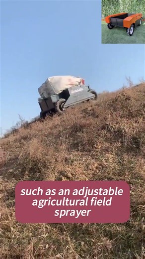 Remote Operated Off Road Transport Vehicle Made In China