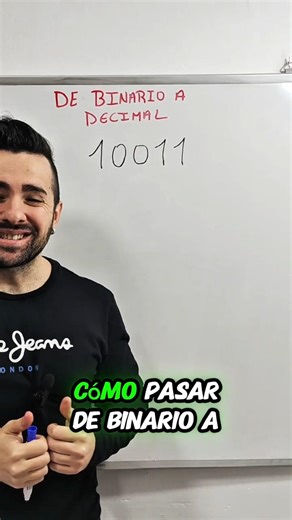 Binary → Decimal in 10 seconds 🤯💻 (Easy trick)