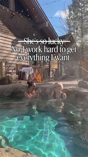 You are so lucky...