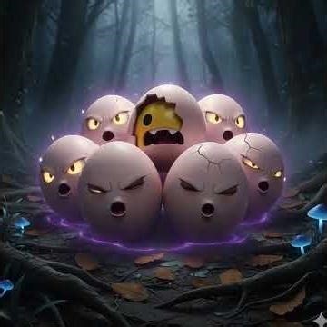 Why does Exeggcute always look like it's suffering? 😭 #102 #pokemon