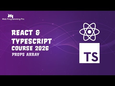 #015 - Tutorial React & TypeScript - Props Array
