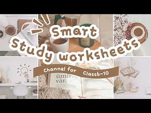 Welcome to our channel🎉 @smartstudyworksheets6-10