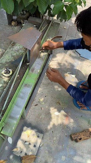 bending plat dengan alat seadanya. #welding #chopper | Yusron Mahmudi