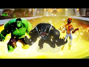 Disney Infinity 2.0 - Showcasing All Characters Costumes, Abilities/Skills