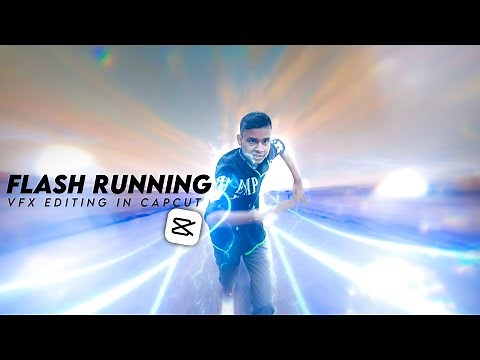 The Flash Running VFX Editing in Capcut in Hindi | Video Editing Tutorial | Capcut VFX Editing |