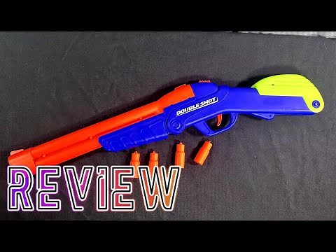 [REVIEW] Air Warriors DoubleShot | Shell Ejecting Shotgun! [Nerf War Tested]