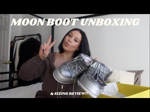 Moon Boot Unboxing And Size Review
