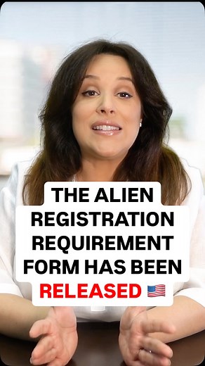 🇺🇸🚨BREAKING NEWS: Alien Registration Requirement Form has officially been released! Form G-325R is required for all unregistered aliens in the U.S. Those who fail to register or fail to carry proof of registration may face civil and criminal penalties. #immigration #immigrants #immigrant #immigrationnews #immigrationupdate | Immigration Attorney