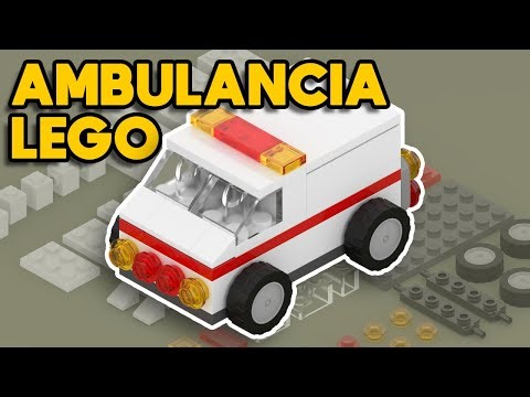 🚑 TUTORIAL PARA CONSTRUIR UNA AMBULANCIA DE LEGO