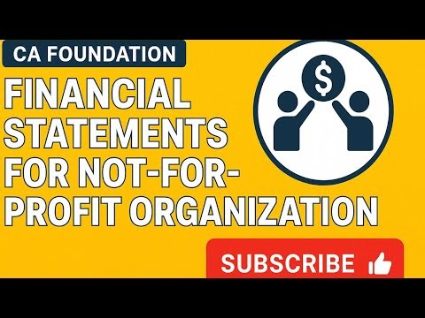 CA FOUNDATION NOT FOR PROFIT ORGANISATION (NPO) PRACTICAL QUESTION 2