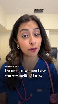 Do men or women have worse-smelling farts?