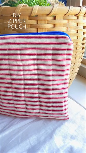 DIY zipper pouch #diycrafts #diyprojects #diyideas