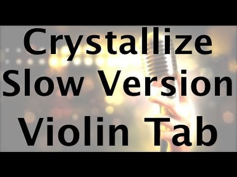 Learn Crystallize by Lindsey Stirling on Violin - SLOW VERSION - How to Play Tutorial