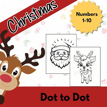 Christmas Dot to Dot 1-10