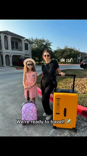 💙 L İ N A 💙 on Instagram: "Our new travel buddies are here! ✈️💛 Getting ready for vacation is so much fun with @verageofficial luggage 🎒✨ Lina’s unicorn suitcase 🦄 and my bright yellow one 💛 are the perfect combo of style and strength! 💫 Product Highlights: • 💼 Ultra-light design: Easy to carry, even for kids. • 🔒 TSA-approved lock: Keeps your belongings safe during travel. • 🧳 360° spinner wheels: Smooth, silent movement and great balance. • 🪶 Durable ABS + PC shell: Scratch-resista