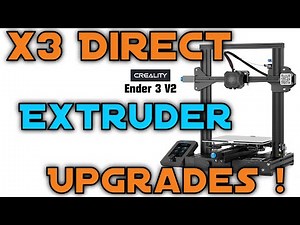 𝙐𝙥𝙜𝙧𝙖𝙙𝙞𝙣𝙜 the 𝗛𝗼𝘁 𝗘𝗻𝗱 - Ender 𝟯 𝗩𝟮 - CR Touch + Direct Drive + Micro Swiss Extruder