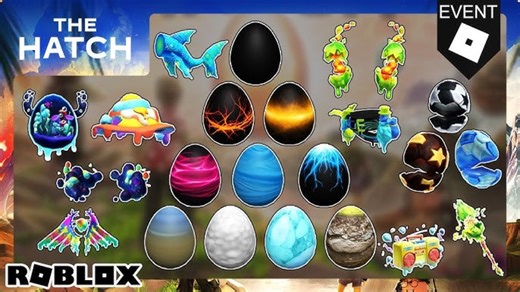 Roblox The Hatch收集蛋活动 全部免费物品获取指南！