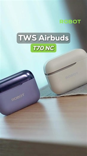 ROBOT Airbuds T70NC jadi TWS ter-the bestt di kelas nya #ROBOTSUPERBRANDS #Promoguncang1010 #TWSENC #TWSROBOT