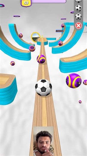 Going Balls SpeedRun in 1 seconds #shorts