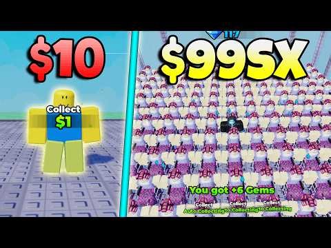 Bought 1000 of The Best Character And Became The RICHEST in Become a Billionaire Roblox!