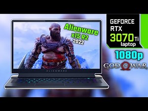RTX 3070 Ti Laptop | Alienware x15 R2 2022 | God of War | 1080p