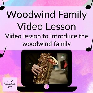 Woodwind Instruments of the Orchestra Video Lesson for Distance Learning