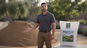 Decomposed Granite and Soil Stabilizer/Binder, 1/2 Cubic Foot | Construction Grade Psyllium Husk, Up to 2 tons of decomposed granite