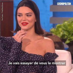 1.3M views · 3.6K reactions | Kendall Jenner a décidé de se faire un tatouage sur un coup de tête... et l'endroit est étonnant ! | Cosmopolitan France | Facebook