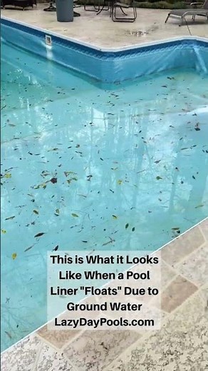 Ground Water Floating Pool Liner