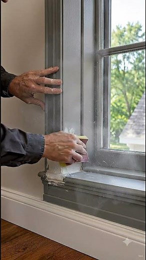 Rotten Window Frame Restored Like New! 🪵✨