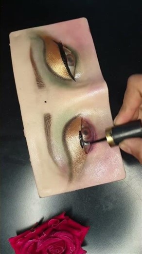 simple and easy eye makeup tutorial for beginners eye #eyemakeup #ytshorts