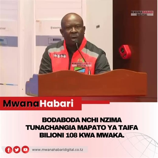 Mwanahabari Digital on Instagram: "BODABODA NCHI NZIMA TUNACHANGIA MAPATO YA TAIFA BILIONI 108 KWA MWAKA. Mwenyekiti wa Maafisa Usafirishaji Tanzania, Ndugu Said Chenja, amemuomba Waziri Mkuu wa Jamhuri ya Muungano wa Tanzania, Dkt. Mwigulu Nchemba, kuendelea kuboresha mazingira wezeshi na rafiki kwa madereva bodaboda nchini ili kuwawezesha kufanya shughuli zao kwa ufanisi zaidi. Akizungumza katika tukio hilo, Ndugu Chenja amesisitiza umuhimu wa kurahisisha upatikanaji wa leseni kwa madereva bod