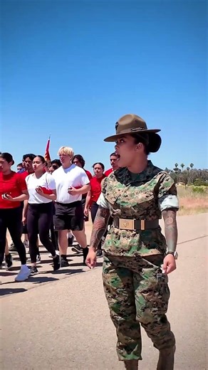 Marine drill instructor cadence