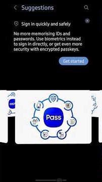 Sign in Quickly and Safely Kya Hai? 🤔 #Passkey #MobileSecurity #AndroidTips