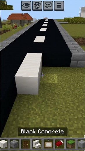 How To Build Road In Minecraft #minecraft #youtubeshorts #shorts