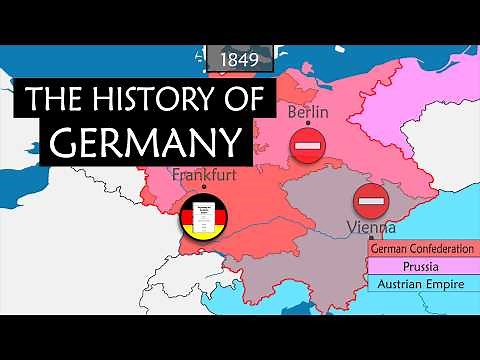 The Complete History of Germany on a Map (600 BC – 1990)