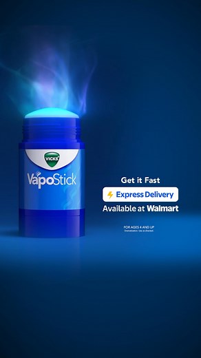 Soothe your senses with mess-free, non-medicated Vicks vapors available in Vicks VapoStick. | Vicks