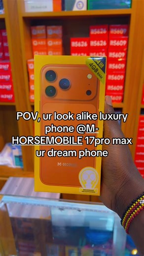 M Horse mobike brings u 17pro max fit to ur luxury phone only here at fik mobile ug 0754491213 …cone n shine @Mhorse mobile🟧⬜️🟦all colors available #viral #foryoupage❤️❤️ #goviral