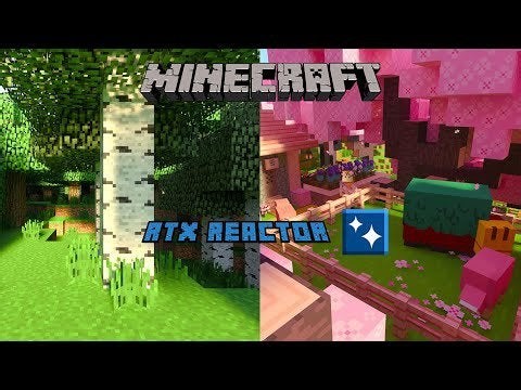 Minecraft RTX Reactor Project: convert all your PE texture packs to have ray tracing (RTX) enabled!