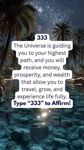 Angel number 333 unlocks rich blessings #abundance