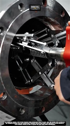 Pipe Fitting Tool joins and aligns pipes securely for plumbing and industrial systems #tool