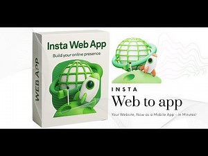 Insta web to app : Turn Your Website into an Android App in 5 Minutes!