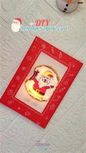 Full tutorial here 👆 DIY MAGICAL Christmas Pop-up card 🎄✨️ #shorts #christmas #card