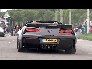Supercars Leaving Car Meet LOUD! Z06, McLaren 720S, F12 TDF, BMW M5, Huracan