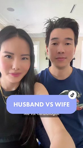 Husband vs Wife Straight Line Challenge with Cardiologist